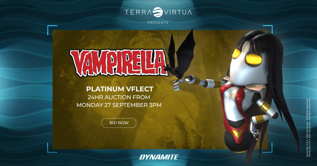 Vampirella as a Terra Virtua VFLECT robot