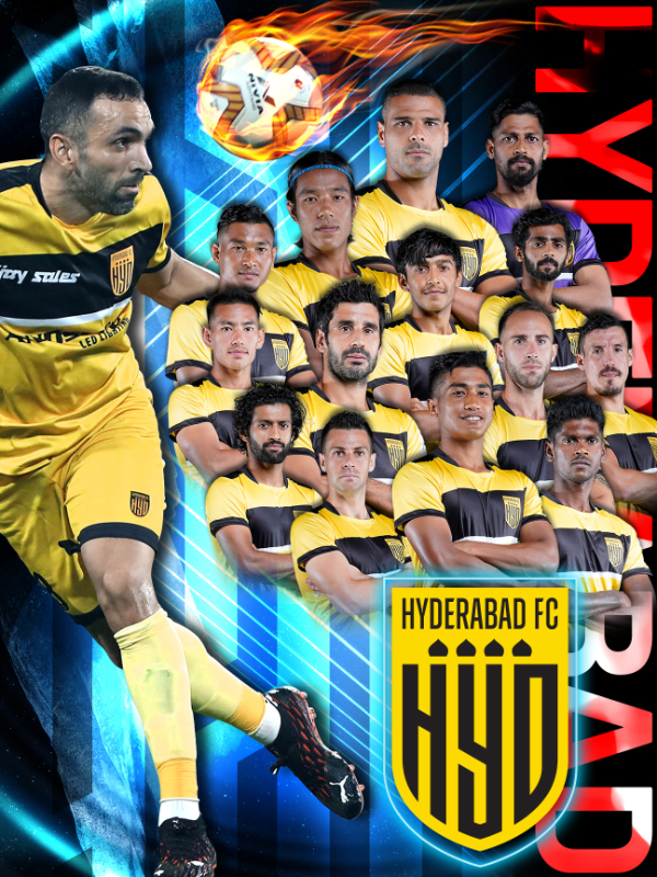 Hyderbad FC NFT poster