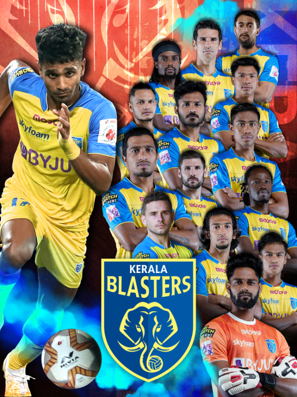 Kerala Blasters NFT poster