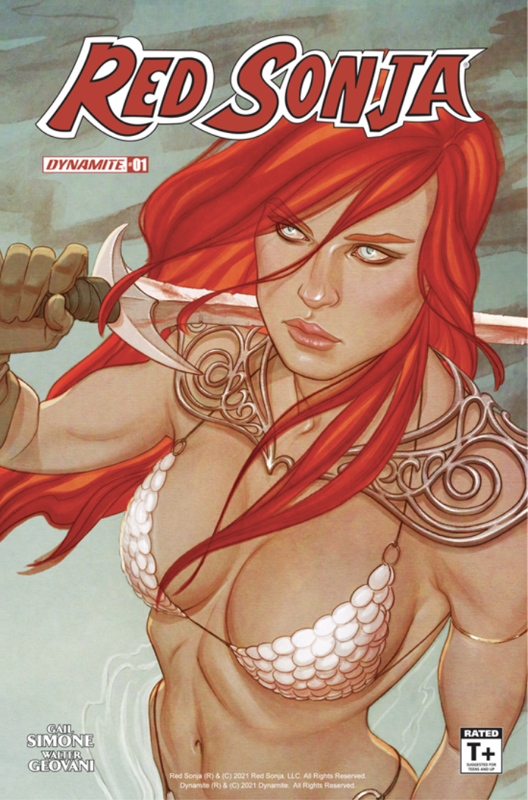 Red Sonja NFT Issue 1 cover