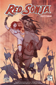 Red Sonja NFT Issue 2 cover