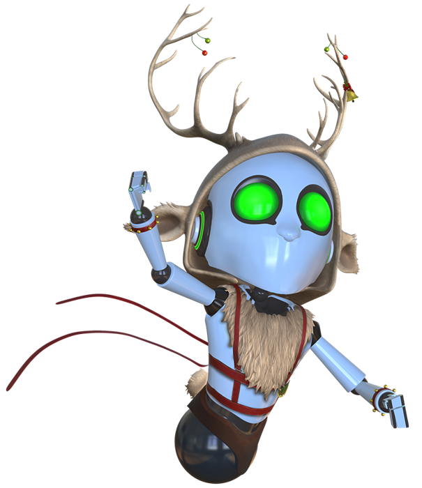 Christmas Reindeer VFLECT 8