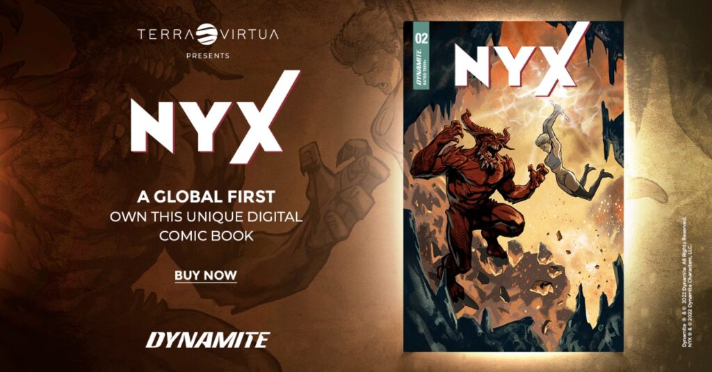 Nyx #2 Header NFT Comic Book