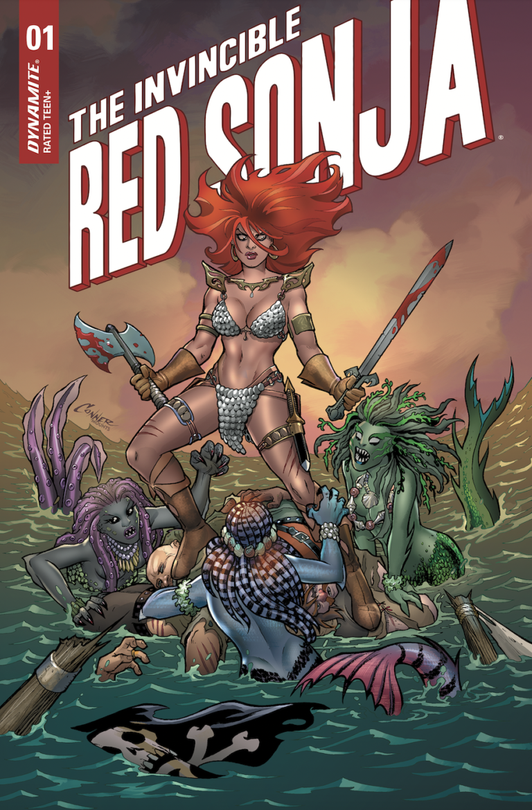 The Invincible Red Sonja Issue 1 Comic Book NFT