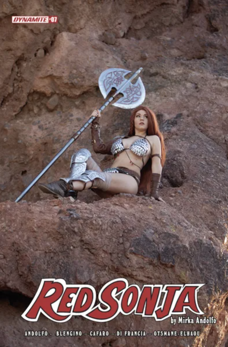 Red Sonja 2021 Issue 7 Cover E Cosplay