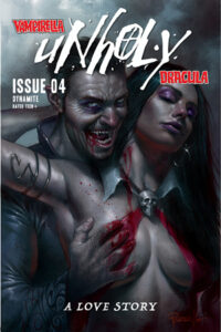 Vampirella Unholy NFT Comic Book by Christopher Priest Donny Hadiwidjaja Lucio Parrillo Dynamite Entertainment Terra Virtua