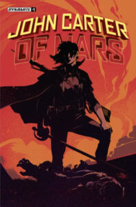 John Carter of Mars Issue 1 NFT comic book by Chuck Brown George Kambadais Jonathan Case Dynamite Entertainment Terra Virtua
