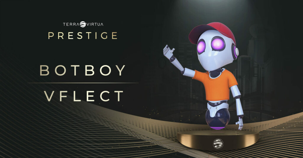 Botboy Terra Virtua Prestige Reward vFlect TVK Price Good Investment
