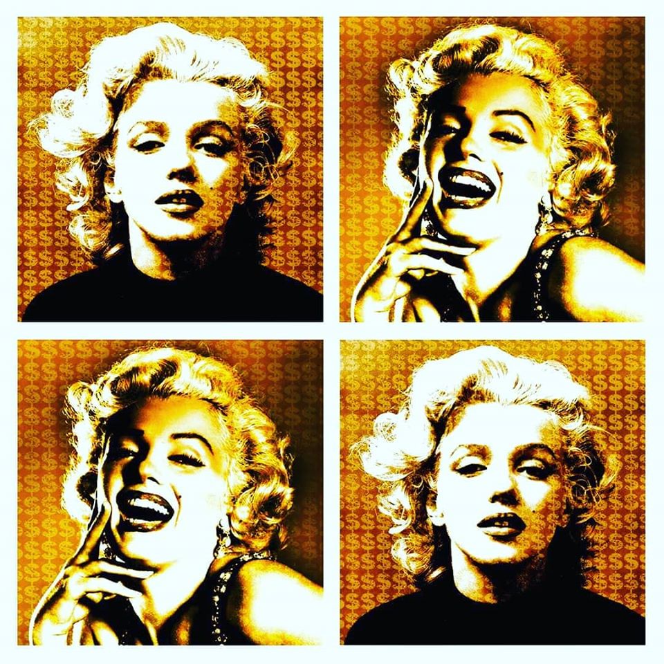 Jim Wheat Marilyn Monroe NFT Artwork Heroes Villains Collection Terra Virtua