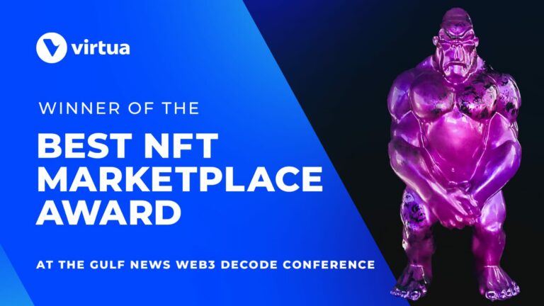 Virtua Receives Award for Best NFT Marketplace at Web3 DeCode 2022 Featured Image