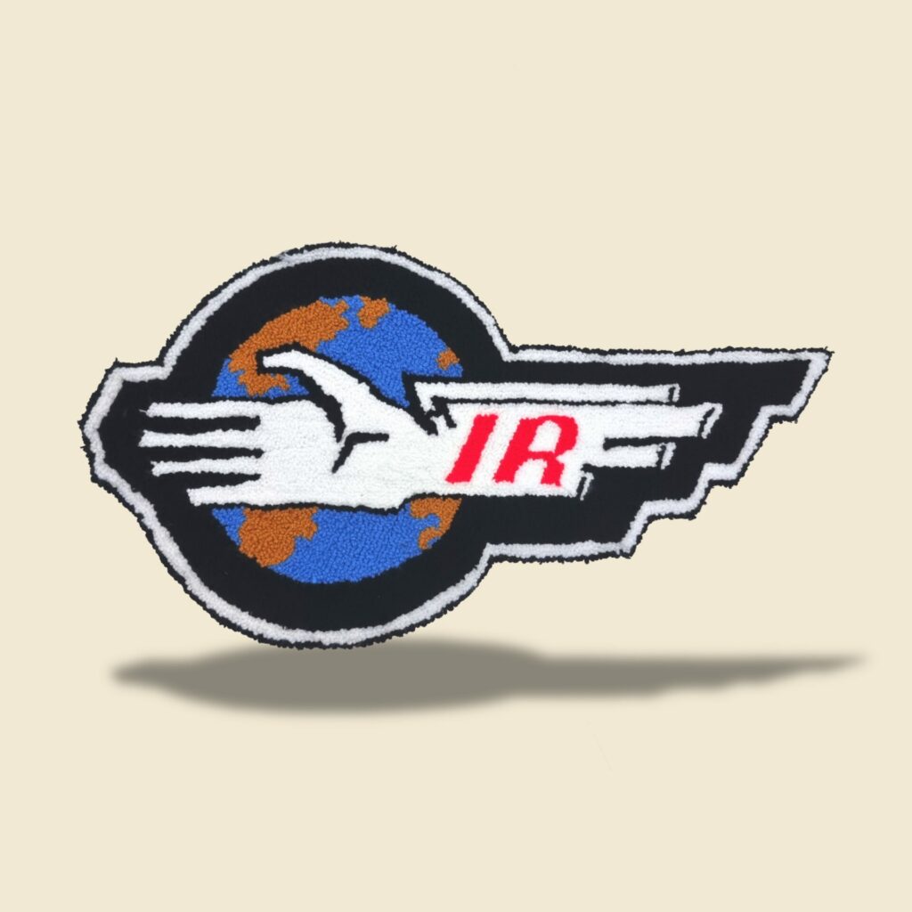 Thunderbirds NFT Virtua Reality+ Metaverse Auction IR BADGE RUG