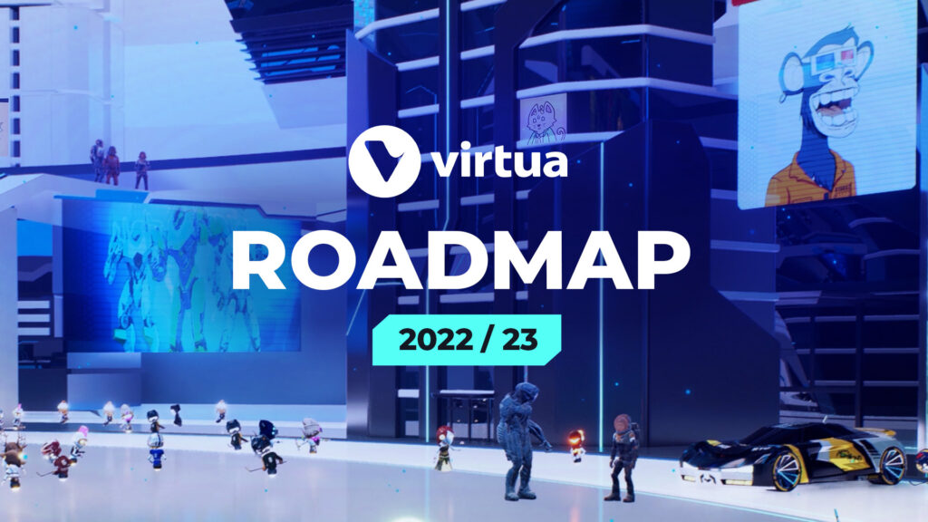 Virtua Roadmap 2022 2023 Metaverse NFTs VFLECTs